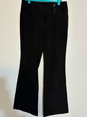 Star City Black Dress Pants Slacks Size 1